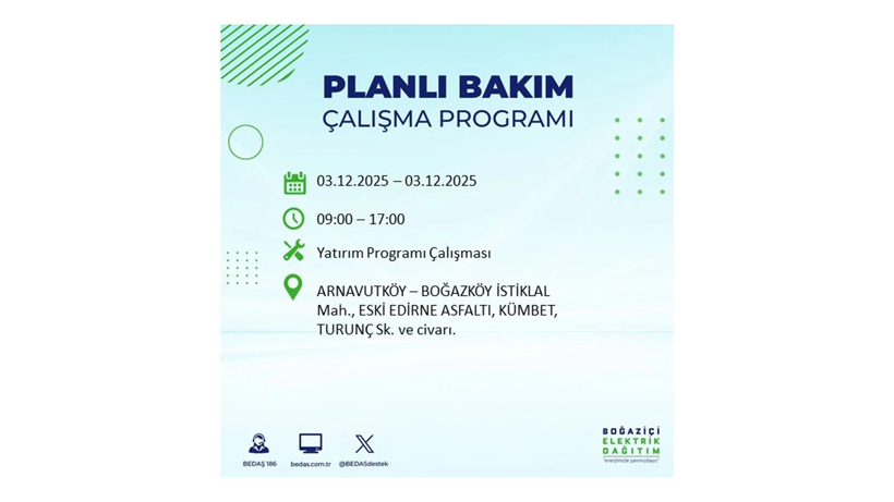 Yarın elektrikler 8 saat boyunca olmayacak: Kesinti listesi açıklandı - Resim: 6