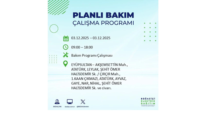 Yarın elektrikler 8 saat boyunca olmayacak: Kesinti listesi açıklandı - Resim: 42