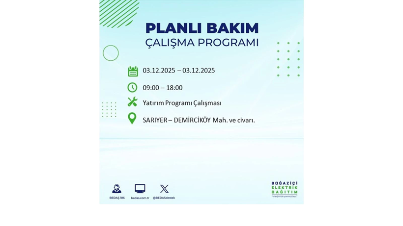 Yarın elektrikler 8 saat boyunca olmayacak: Kesinti listesi açıklandı - Resim: 54