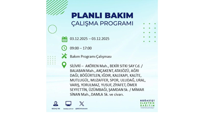 Yarın elektrikler 8 saat boyunca olmayacak: Kesinti listesi açıklandı - Resim: 59