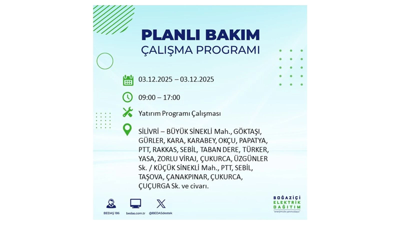 Yarın elektrikler 8 saat boyunca olmayacak: Kesinti listesi açıklandı - Resim: 61