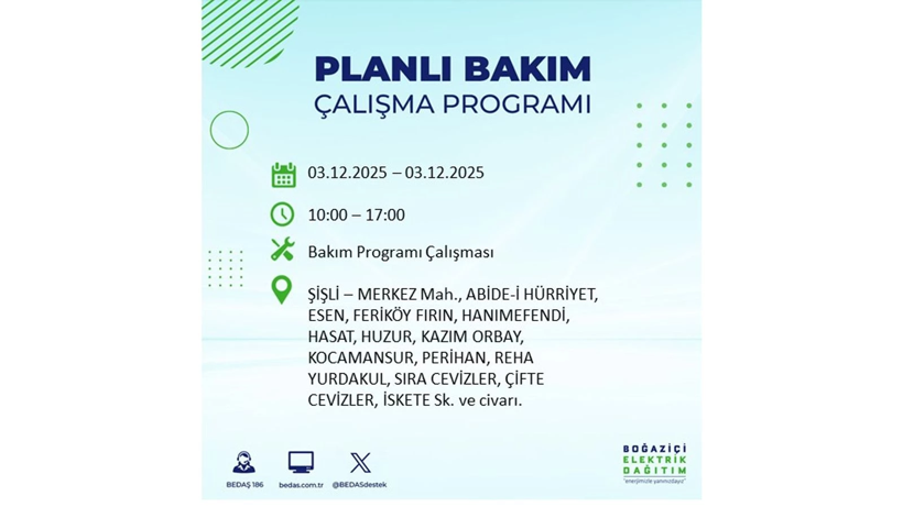 Yarın elektrikler 8 saat boyunca olmayacak: Kesinti listesi açıklandı - Resim: 62
