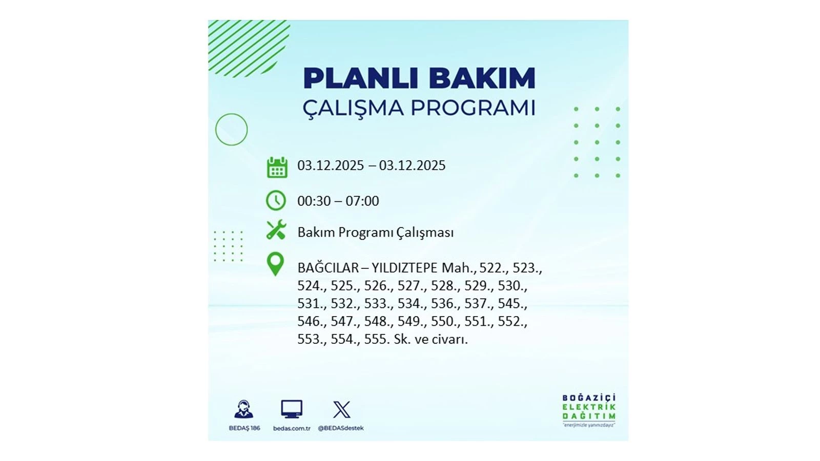 Yarın elektrikler 8 saat boyunca olmayacak: Kesinti listesi açıklandı - Resim: 10