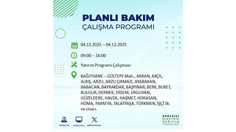 İstanbul’un birçok noktasında elektrikler gidecek: Kesinti listesi açıklandı - Resim: 38