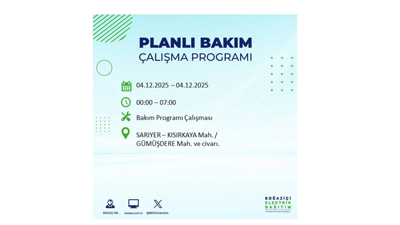 İstanbul’un birçok noktasında elektrikler gidecek: Kesinti listesi açıklandı - Resim: 54