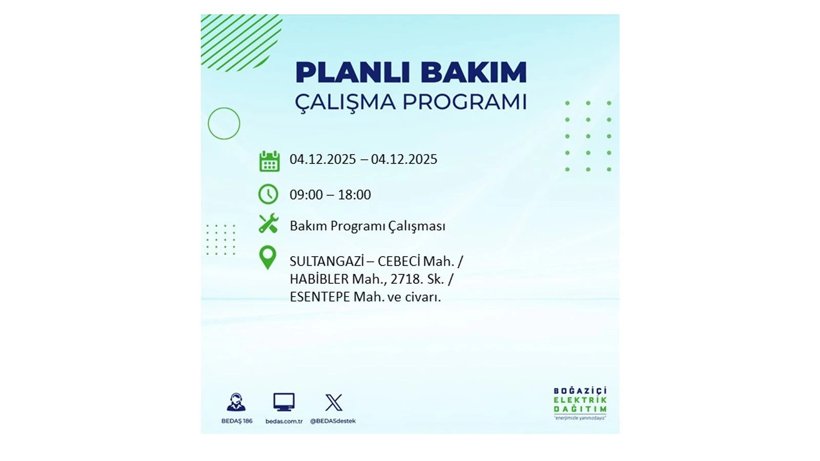 İstanbul’un birçok noktasında elektrikler gidecek: Kesinti listesi açıklandı - Resim: 71