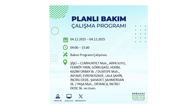 İstanbul’un birçok noktasında elektrikler gidecek: Kesinti listesi açıklandı - Resim: 74