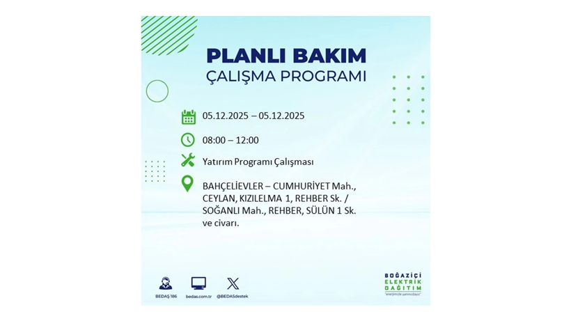 Yarın elektrik kesintisi 10 saat sürecek: Etkilenecek bölgeler açıklandı - Resim: 10