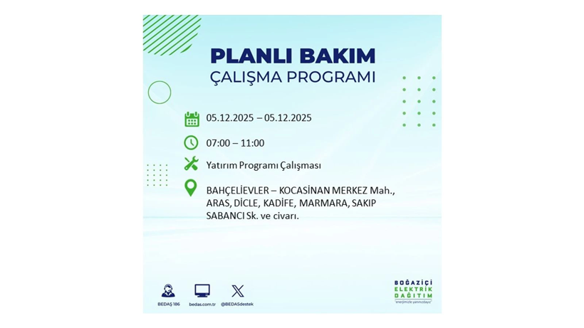 Yarın elektrik kesintisi 10 saat sürecek: Etkilenecek bölgeler açıklandı - Resim: 11
