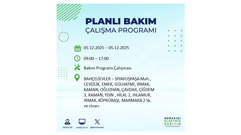 Yarın elektrik kesintisi 10 saat sürecek: Etkilenecek bölgeler açıklandı - Resim: 14