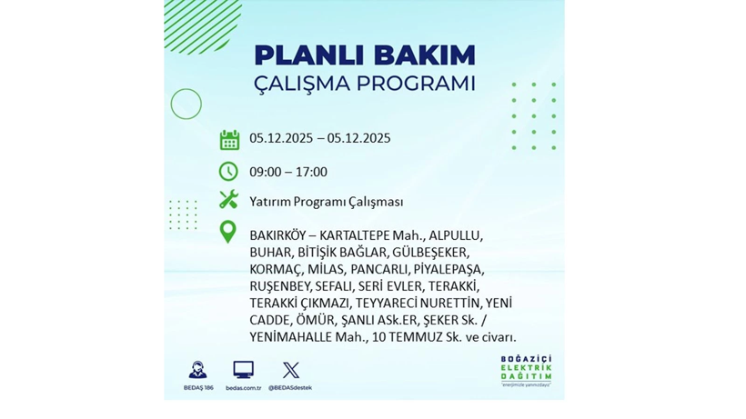 Yarın elektrik kesintisi 10 saat sürecek: Etkilenecek bölgeler açıklandı - Resim: 15