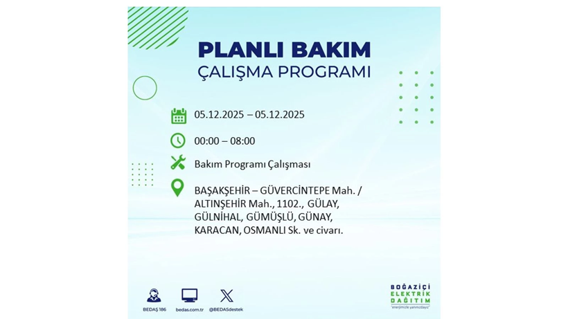 Yarın elektrik kesintisi 10 saat sürecek: Etkilenecek bölgeler açıklandı - Resim: 17
