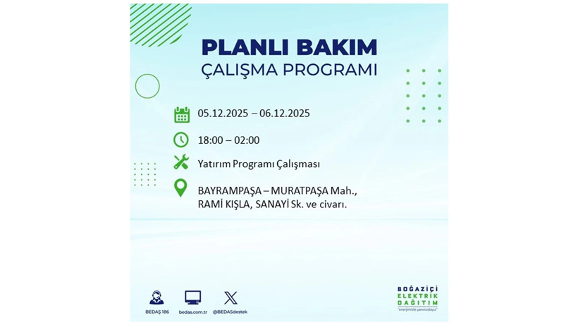 Yarın elektrik kesintisi 10 saat sürecek: Etkilenecek bölgeler açıklandı - Resim: 18