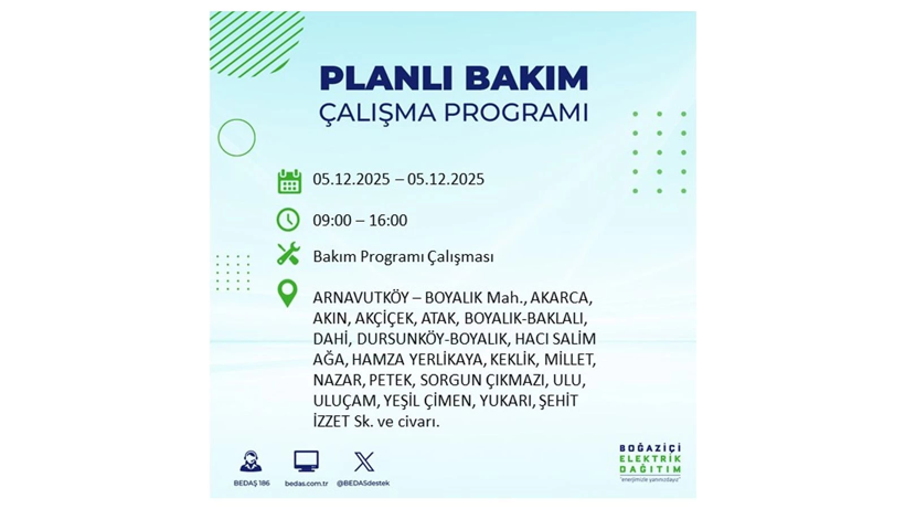 Yarın elektrik kesintisi 10 saat sürecek: Etkilenecek bölgeler açıklandı - Resim: 2