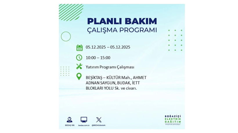 Yarın elektrik kesintisi 10 saat sürecek: Etkilenecek bölgeler açıklandı - Resim: 20