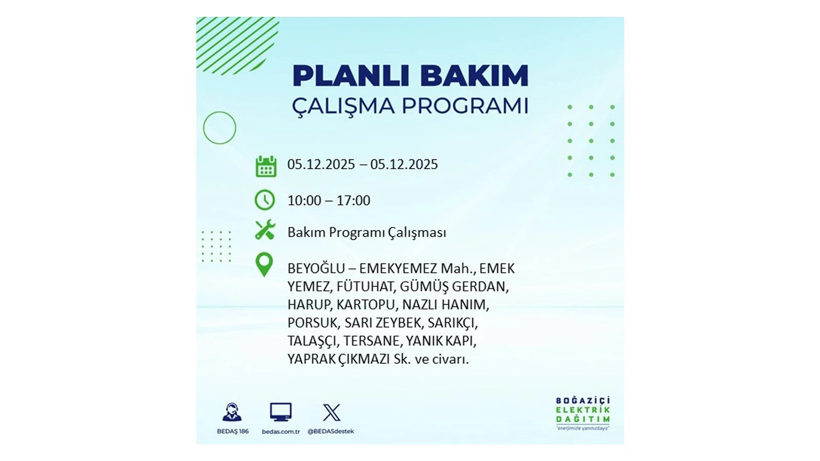 Yarın elektrik kesintisi 10 saat sürecek: Etkilenecek bölgeler açıklandı - Resim: 25