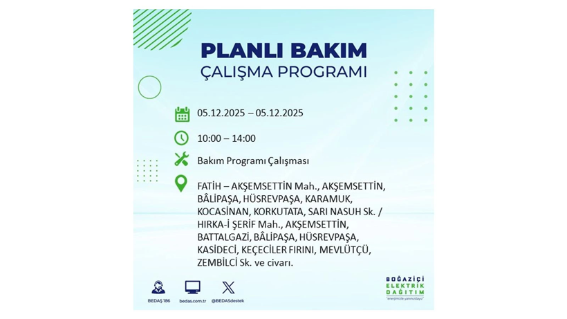 Yarın elektrik kesintisi 10 saat sürecek: Etkilenecek bölgeler açıklandı - Resim: 43
