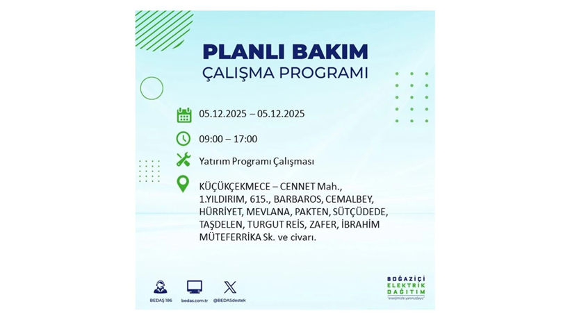 Yarın elektrik kesintisi 10 saat sürecek: Etkilenecek bölgeler açıklandı - Resim: 51