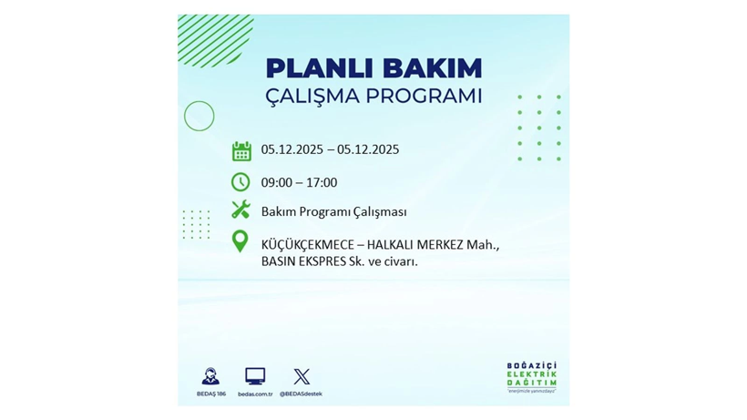 Yarın elektrik kesintisi 10 saat sürecek: Etkilenecek bölgeler açıklandı - Resim: 52