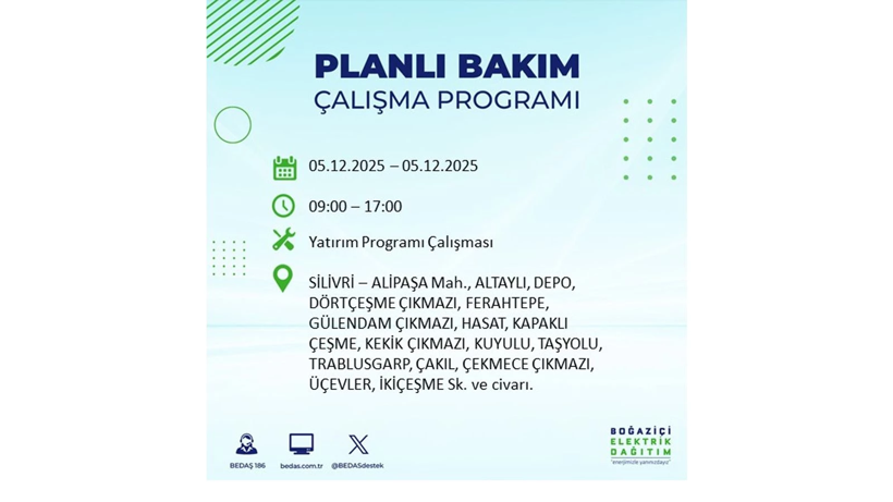 Yarın elektrik kesintisi 10 saat sürecek: Etkilenecek bölgeler açıklandı - Resim: 57