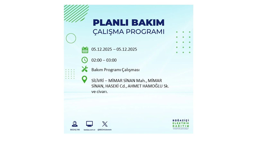 Yarın elektrik kesintisi 10 saat sürecek: Etkilenecek bölgeler açıklandı - Resim: 60