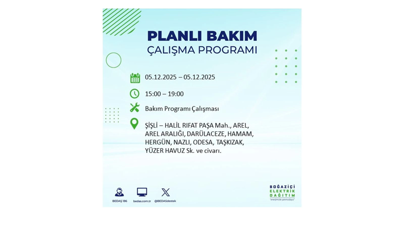 Yarın elektrik kesintisi 10 saat sürecek: Etkilenecek bölgeler açıklandı - Resim: 67
