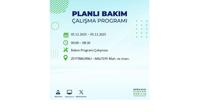 Yarın elektrik kesintisi 10 saat sürecek: Etkilenecek bölgeler açıklandı - Resim: 70
