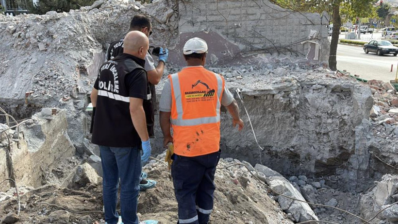 Çorum'da okul yıkımında insan kafatası bulundu! Polis inceleme başlattı - Resim: 2
