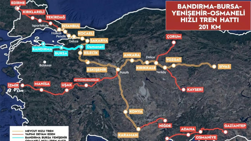 Bakan duyurdu! Bursa'ya yüksek hızlı tren müjdesi - Resim : 1