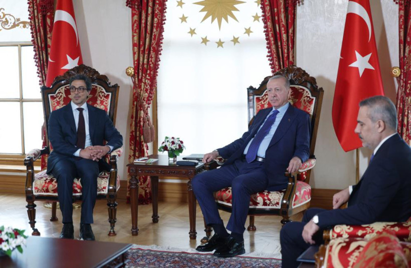 Cumhurbaşkanı Erdoğan, BAE Devlet Başkan Yardımcısı Al Nahyan'ı kabul etti - Resim : 1