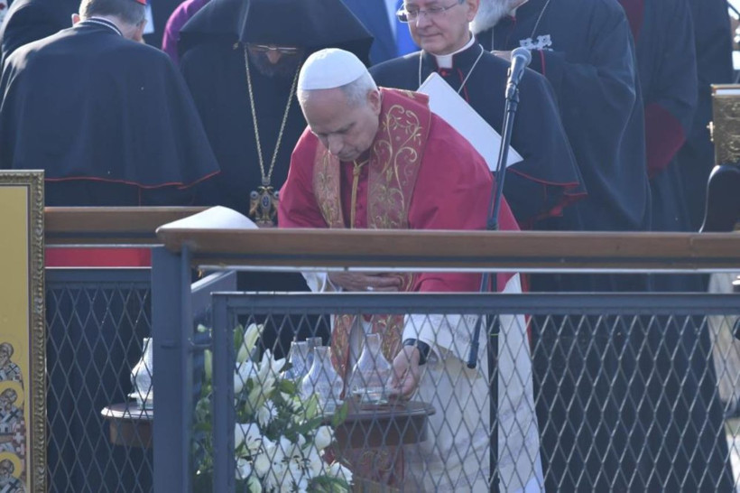 Dünyanın gözü İznik'te! Papa 14. Leo, tarihi bazilikada ayin yönetti! - Resim: 9
