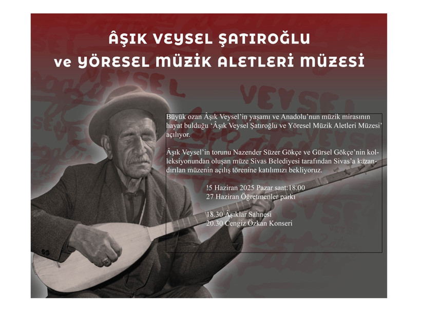 Sivas’ta Âşık Veysel Müzesi 15 Haziran’da açılıyor - Resim : 2