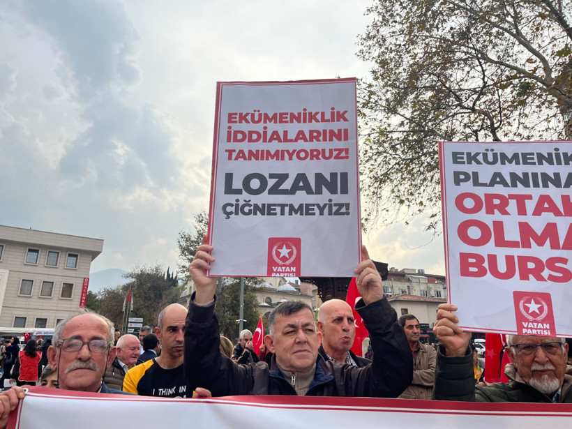 İznik’te ekümenik toplantıya Vatan Partisinden sert tepki: Bu meydan okumaya izin vermeyiz - Resim : 1