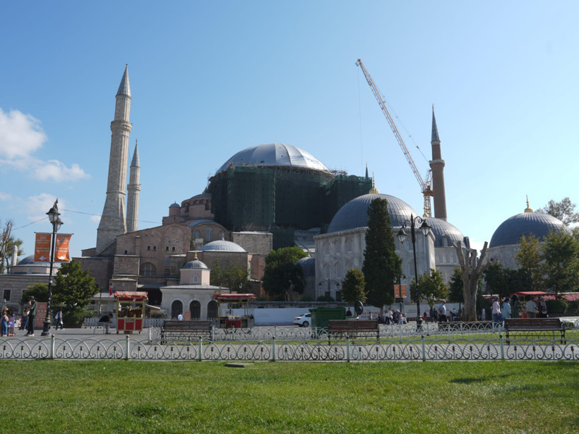Ayasofya’da Cumhuriyet tarihinin en kapsamlı restorasyonu hız kesmiyor - Resim : 1