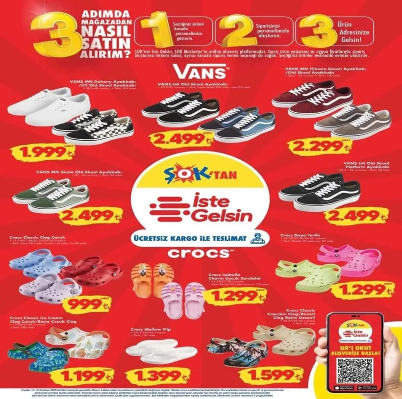 ŞOK raflarında Crocs ve Vans fırtınası! İşte 18-24 Haziran aktüel ürünler kataloğu - Resim: 6