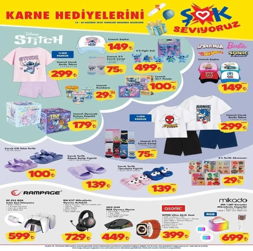 ŞOK raflarında Crocs ve Vans fırtınası! İşte 18-24 Haziran aktüel ürünler kataloğu - Resim: 1