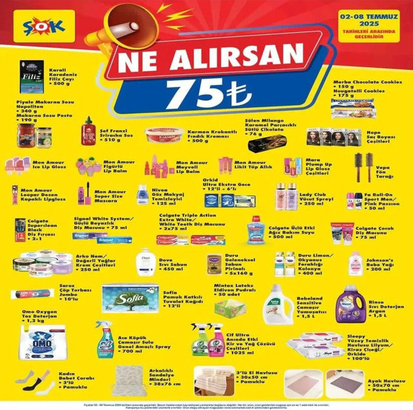 ŞOK market 2 Temmuz Çarşamba fırsatları raflarda: İndirimli ürünler listesi yayımlandı! - Resim: 5
