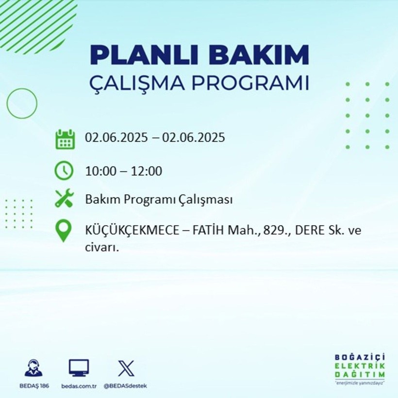 BEDAŞ duyurdu: Yarın karanlığa hazır olun! Elektrikler saatlerce kesilecek - Resim: 48
