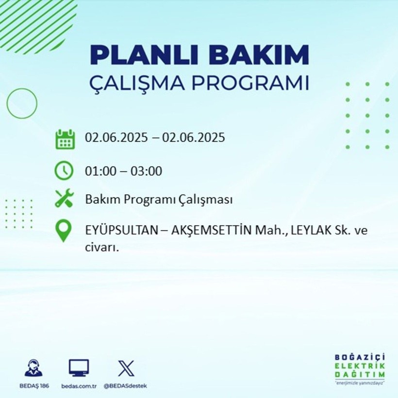 BEDAŞ duyurdu: Yarın karanlığa hazır olun! Elektrikler saatlerce kesilecek - Resim: 35
