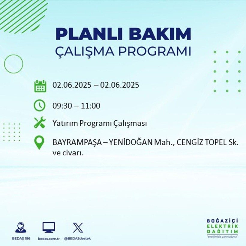 BEDAŞ duyurdu: Yarın karanlığa hazır olun! Elektrikler saatlerce kesilecek - Resim: 16