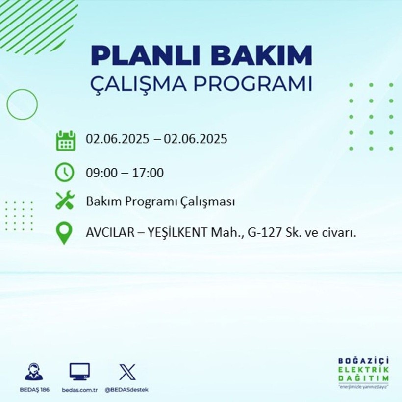 BEDAŞ duyurdu: Yarın karanlığa hazır olun! Elektrikler saatlerce kesilecek - Resim: 4