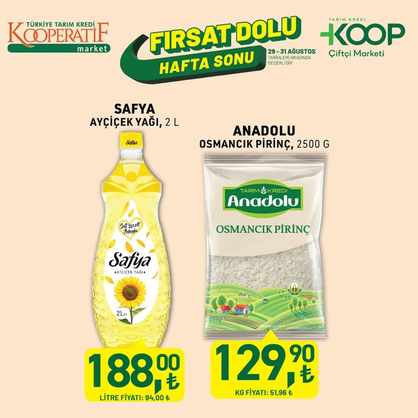 Hafta sonuna damga vuracak kampanya! Tarım Kredi Koop Çiftçi Marketi’nde inanılmaz indirimler - Resim: 6