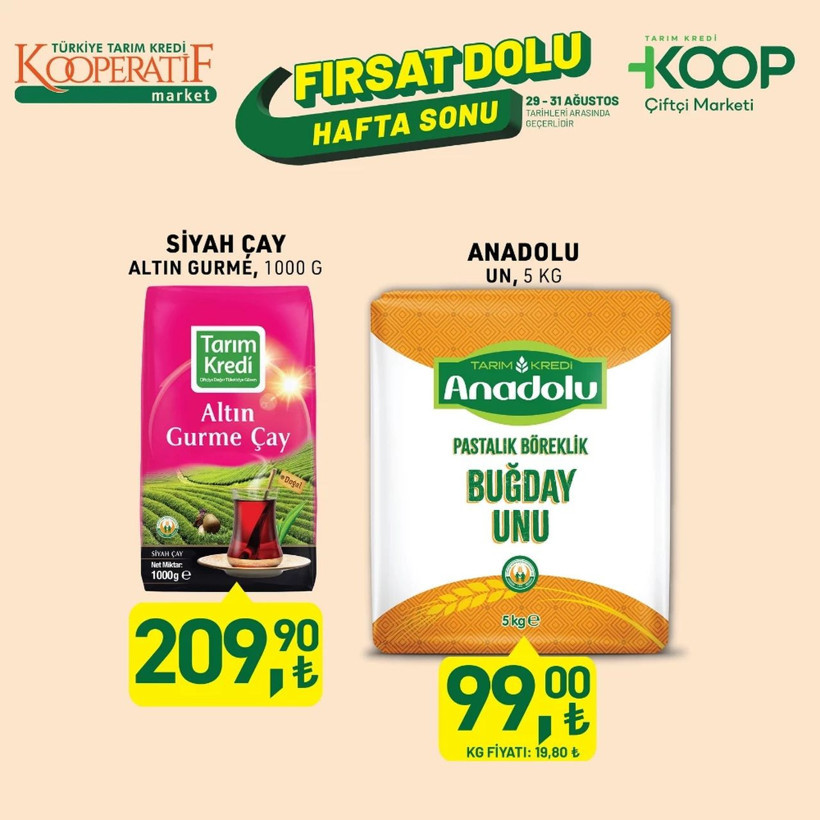 Hafta sonuna damga vuracak kampanya! Tarım Kredi Koop Çiftçi Marketi’nde inanılmaz indirimler - Resim: 8
