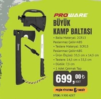 Kamp yapmak isteyenler dikkat! BİM'e kamp malzemeleri geliyor