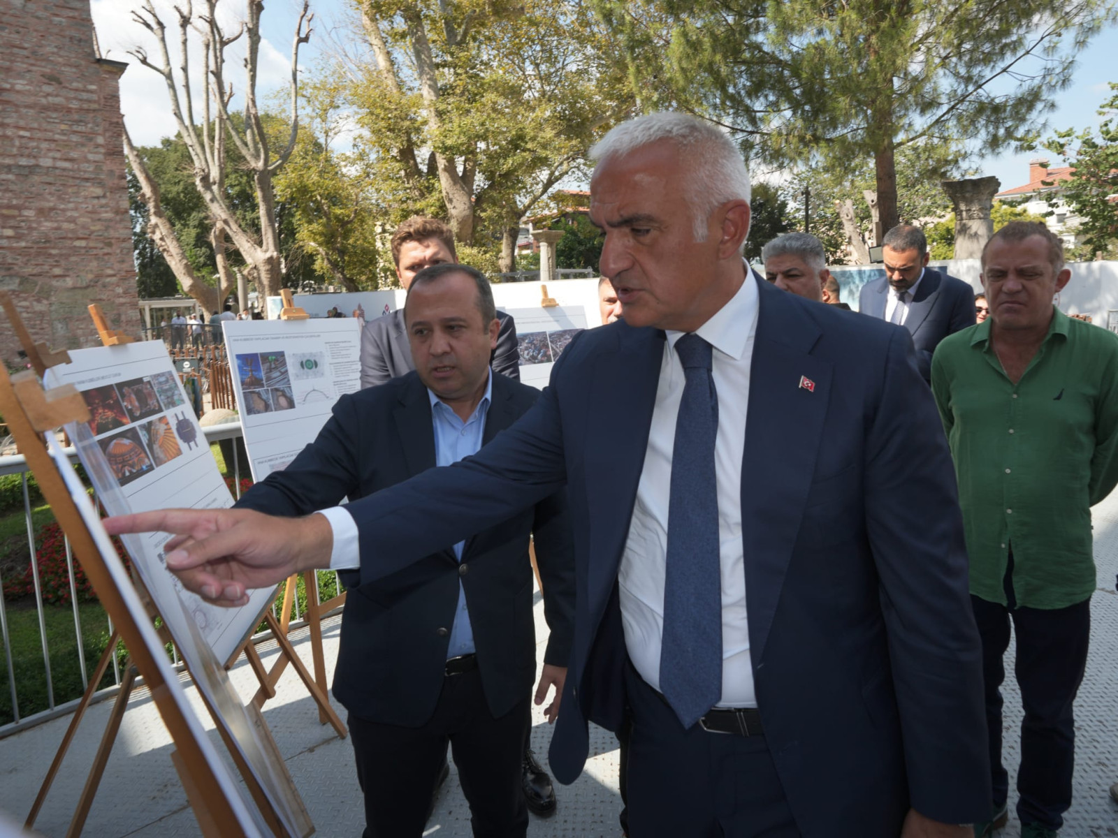 Ayasofya’nın mihrap bölümündeki kubbede güçlendirme ve konservasyon çalışmaları başlıyor - Resim : 4